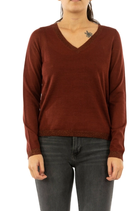pull hiver Veromoda 10222298 delly marron