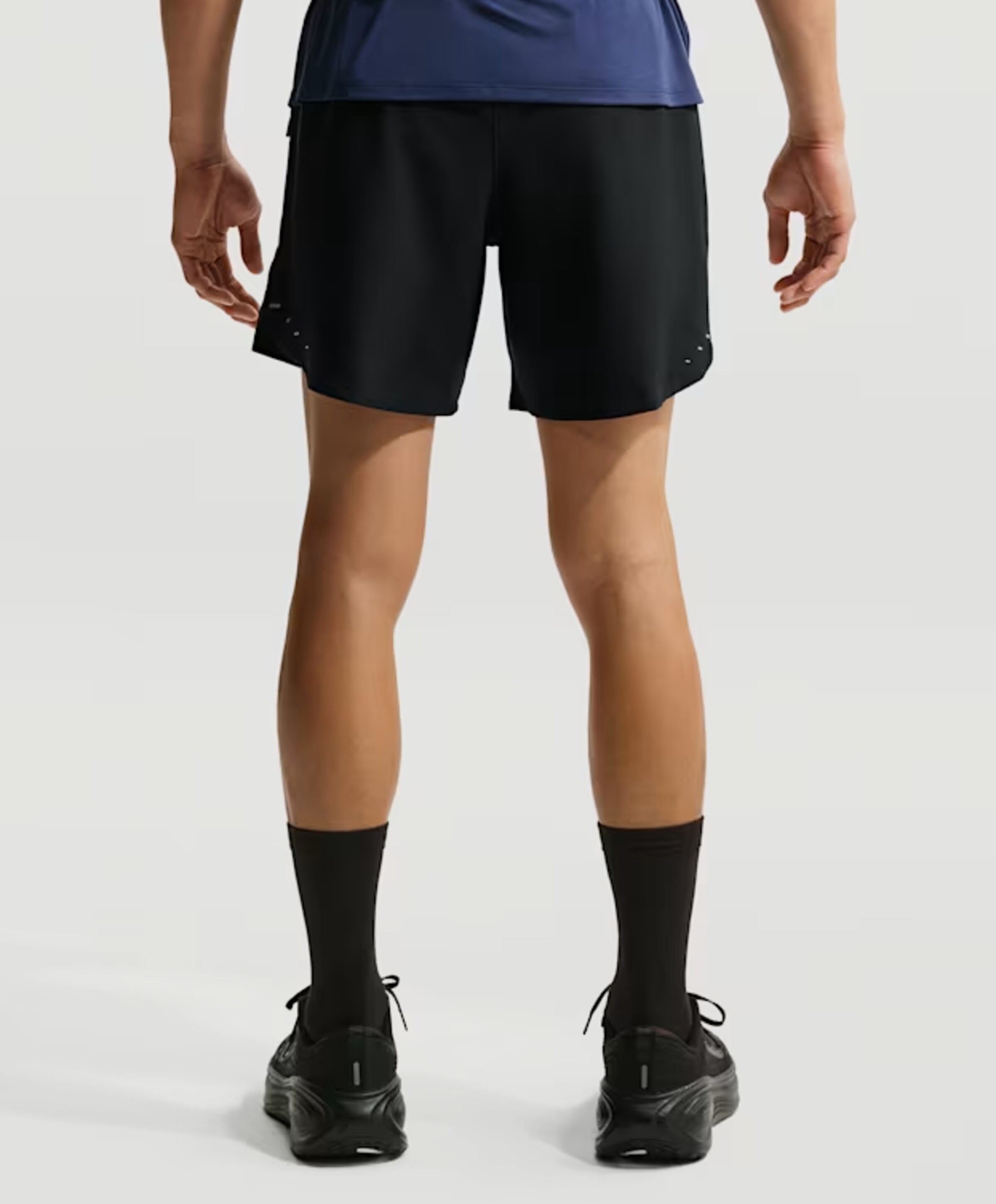 Nike M Nk Df Stride 7in Bf consum heren shorts zwart