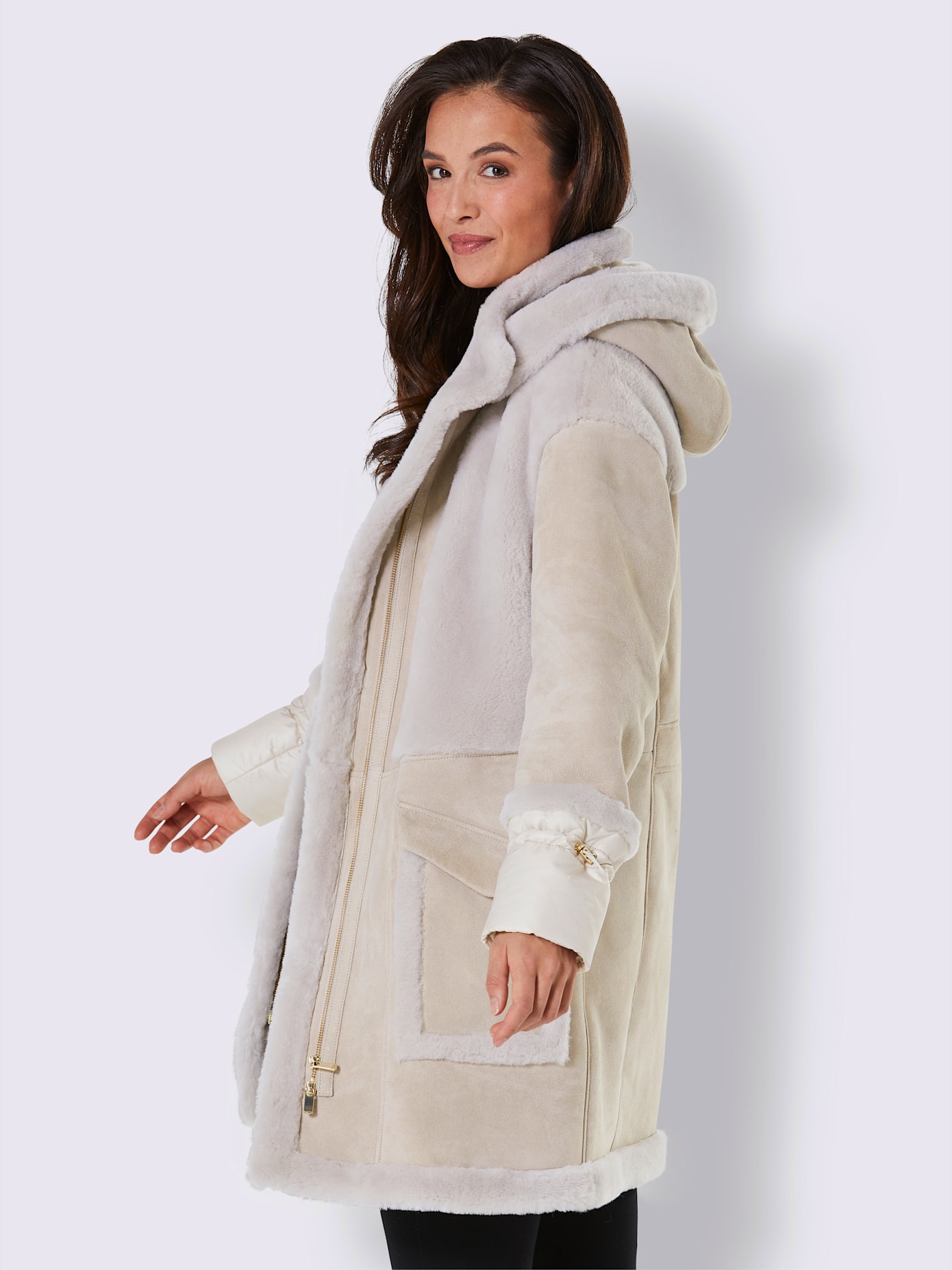 Veste en peau d'agneau superbe exclusivité