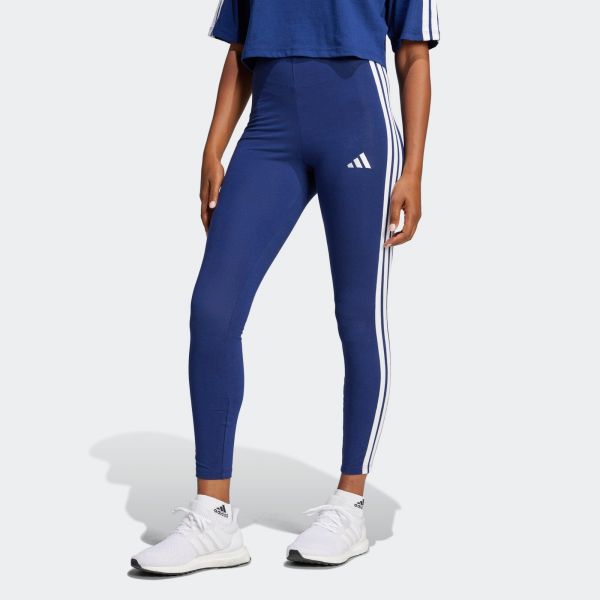 Adidas Leggings em Algodão para Azul-escuro-s
