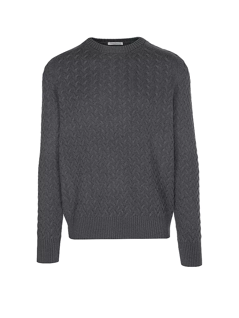 PHIL PETTER Kaschmirpullover grau