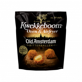Kwekkeboom Oven en airfryer Old Amsterdam bitterballen