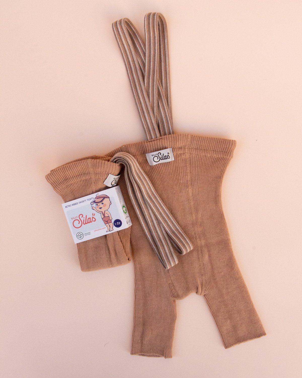 Shorts Tights m/ Seler – 100% Øko Bomull | Shorty Tights Rib