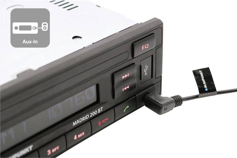 BLAUPUNKT Madrid 200 BT - USB/BT/AUX