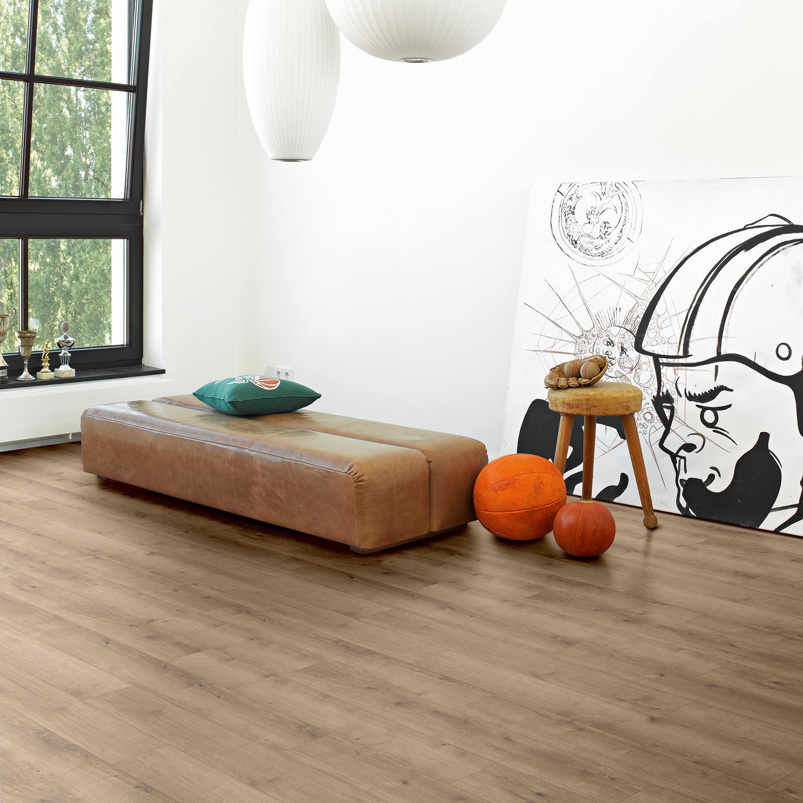 PARADOR Designboden MODULAR ONE - Eiche Pure perlgrau - 8 mm