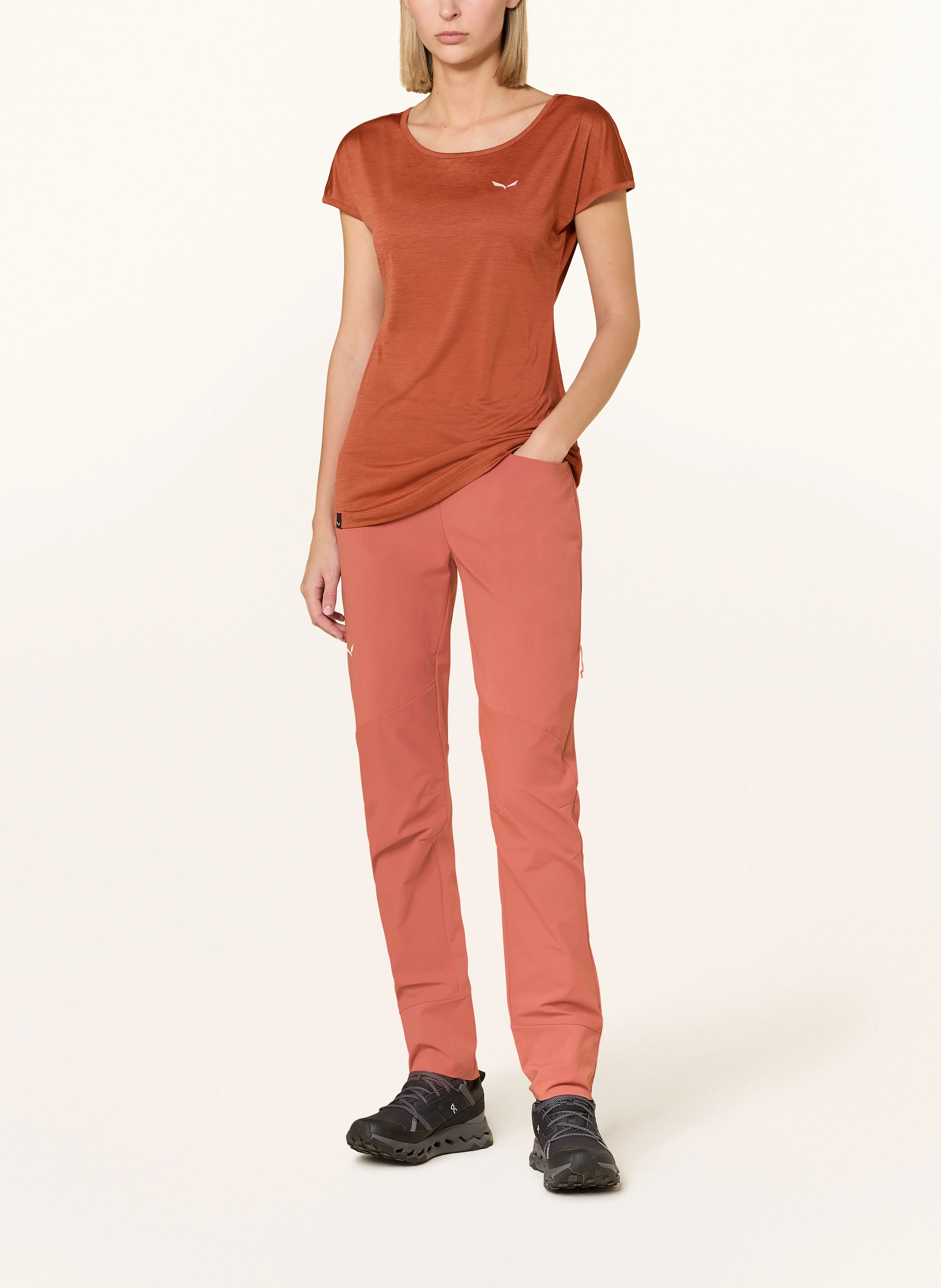 SALEWA T-Shirt PUEZ MELANGE DRY'TON