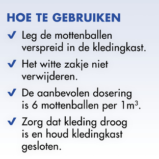 Roxasect Motten Ballen 150GR