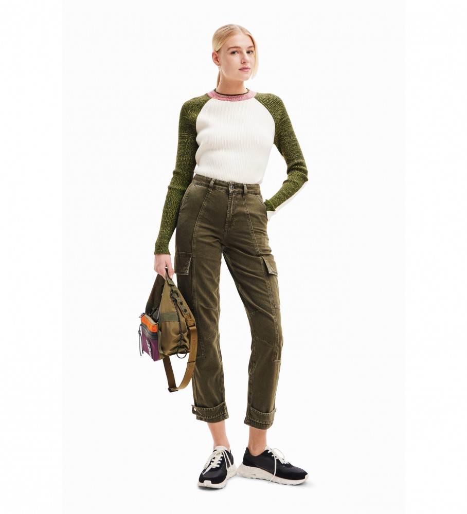 Desigual Jean Riga verde