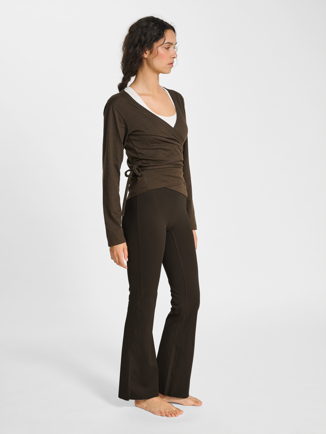 hmlYOGA HIGH WAIST FLARE W TIGHTS