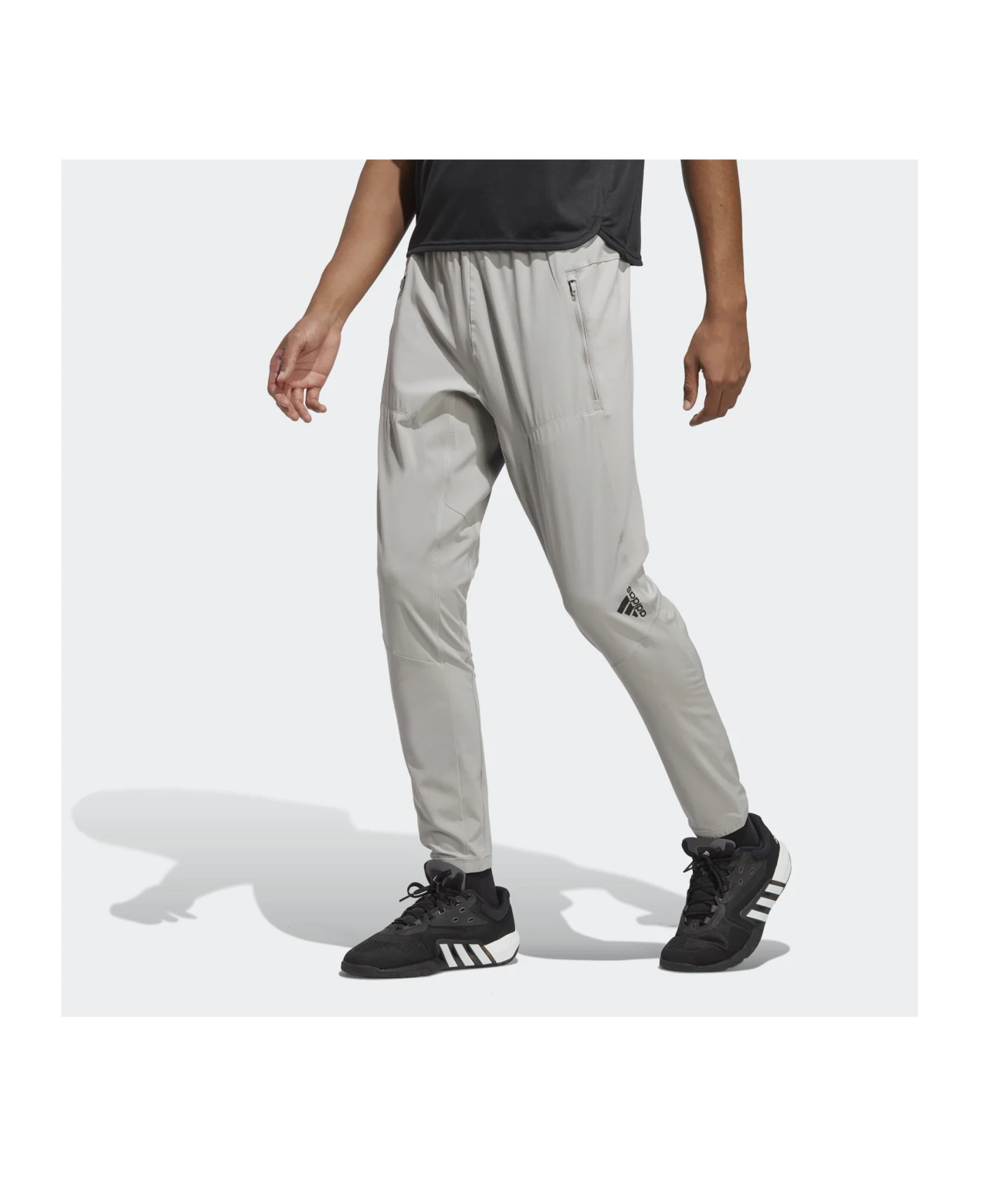 adidas D4T Training Hose Grau