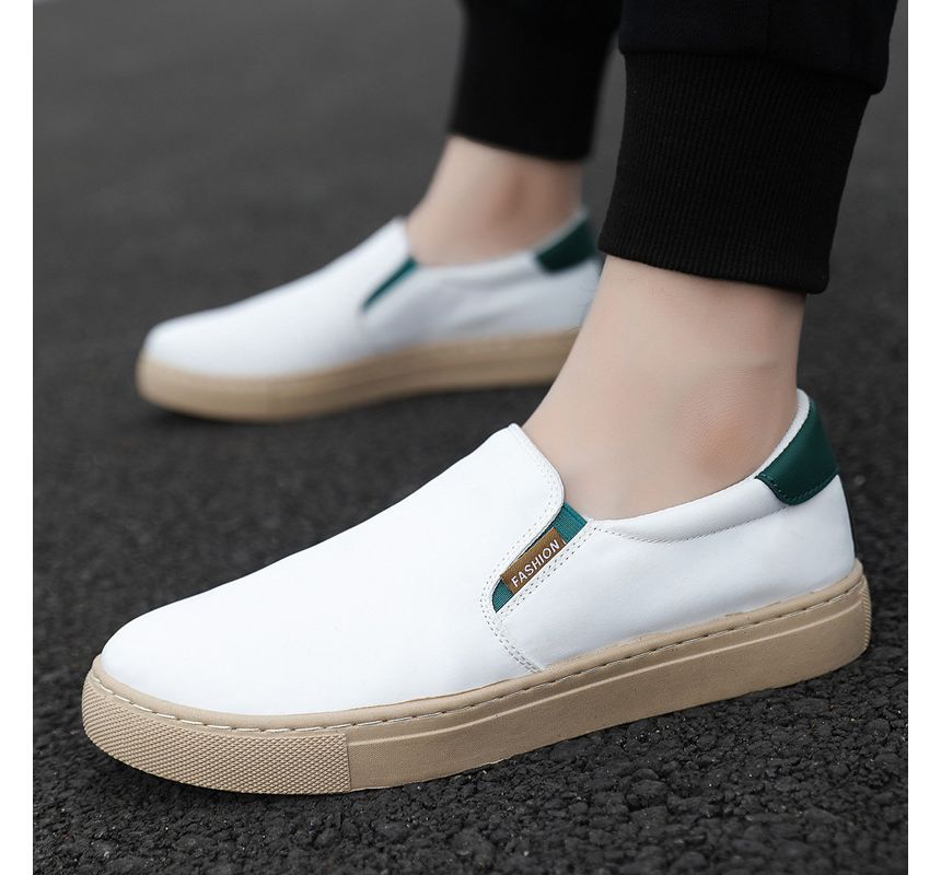 Tanzanite - Canvas Slip Ons