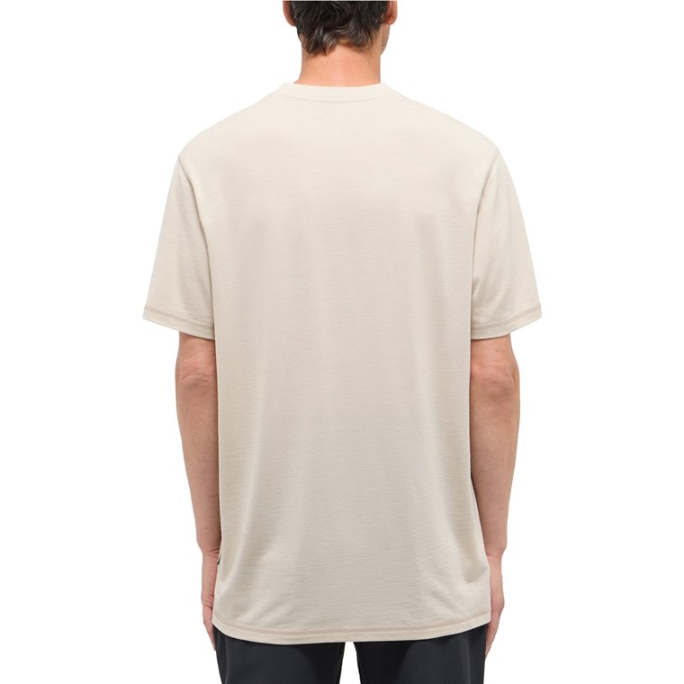 Haglöfs Kaise Wool Tee Men Chalk Beige