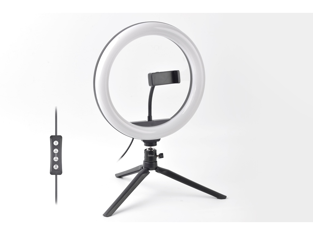 TRIPÉ COM ANEL LUZ QILIVE 600122559 SMALL Q.4172