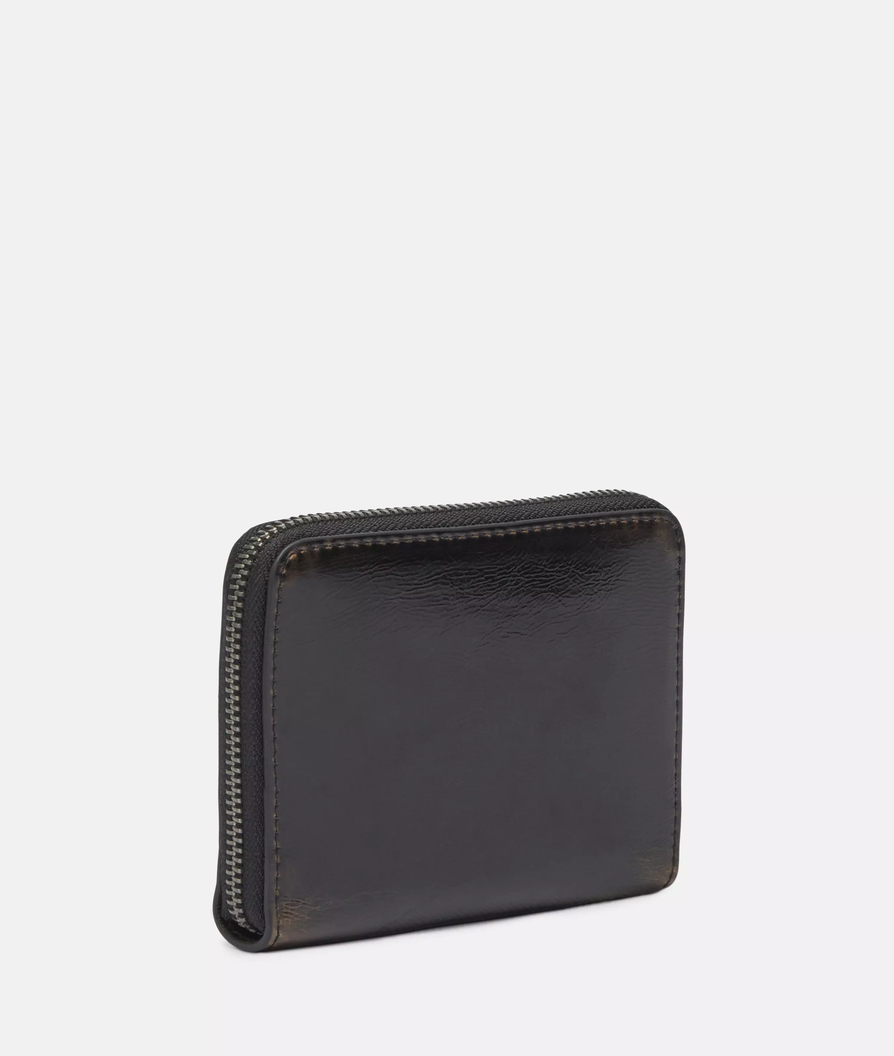 Wallet Wallet with glossy finish and two-tone effect