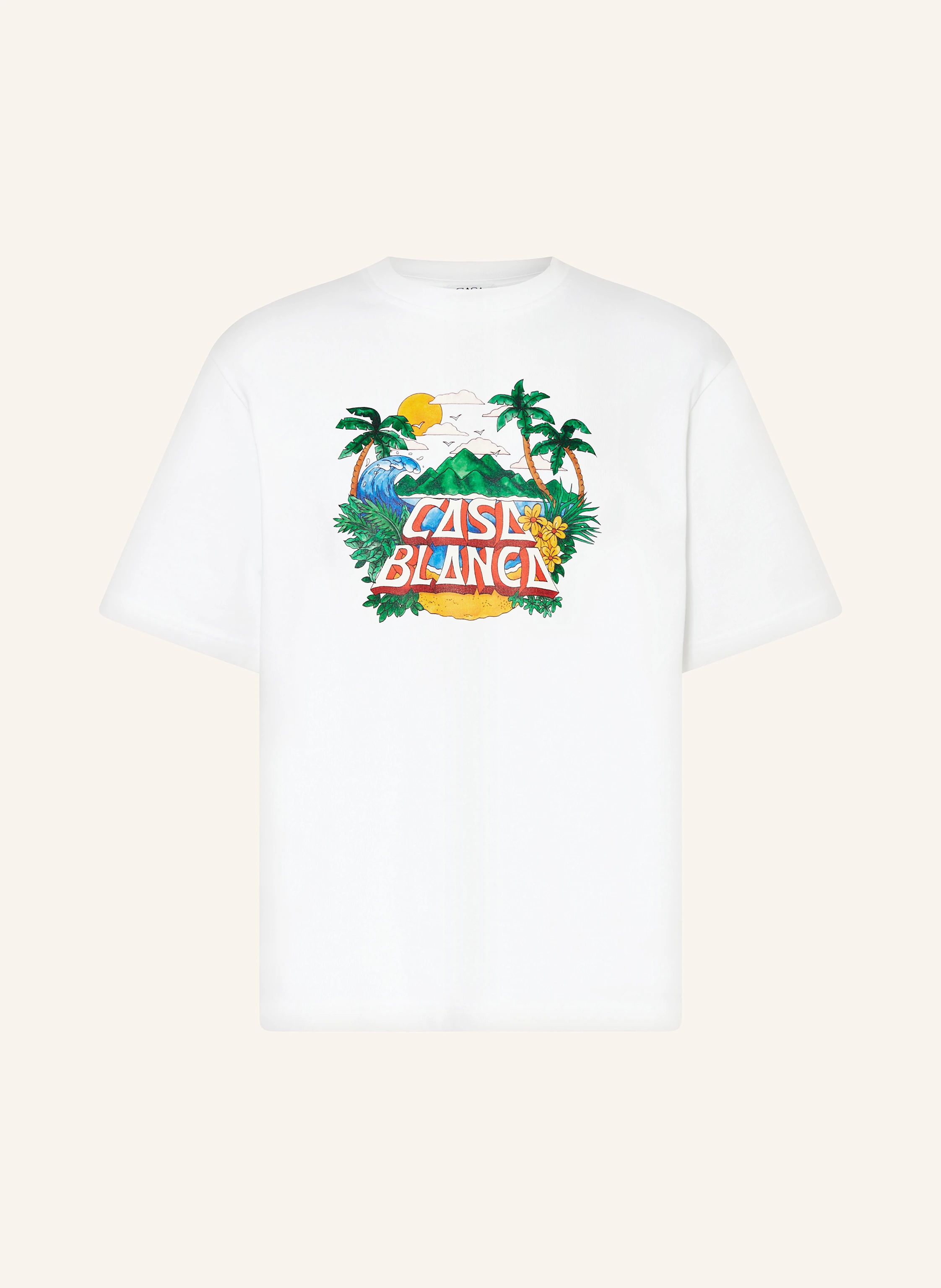 Casablanca T-Shirt CASA BEACH WAVE