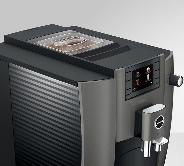 JURA E6 Dark Inox EC Garantie 3 ans Coloris:Dark Inox