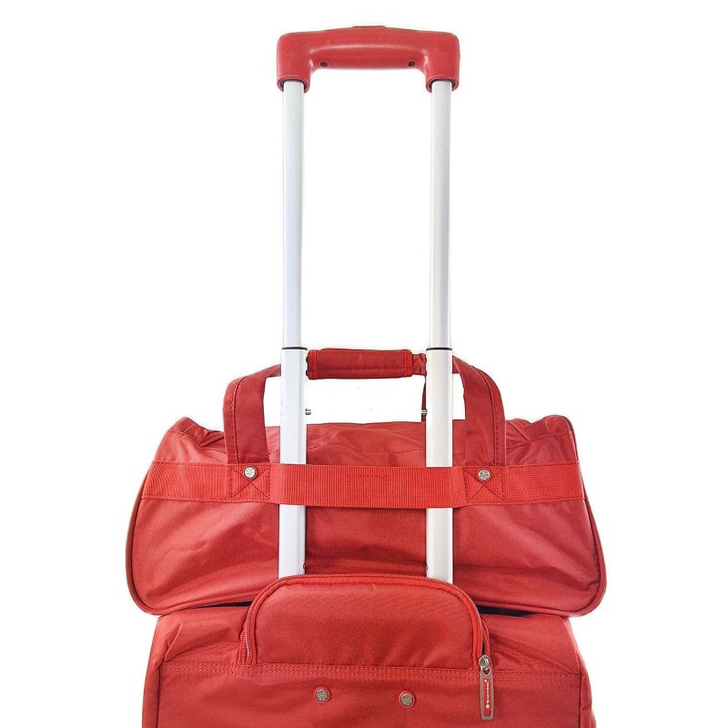 Sac de voyage cabine 28105A Compatible Easyjet 45 cm Rouge