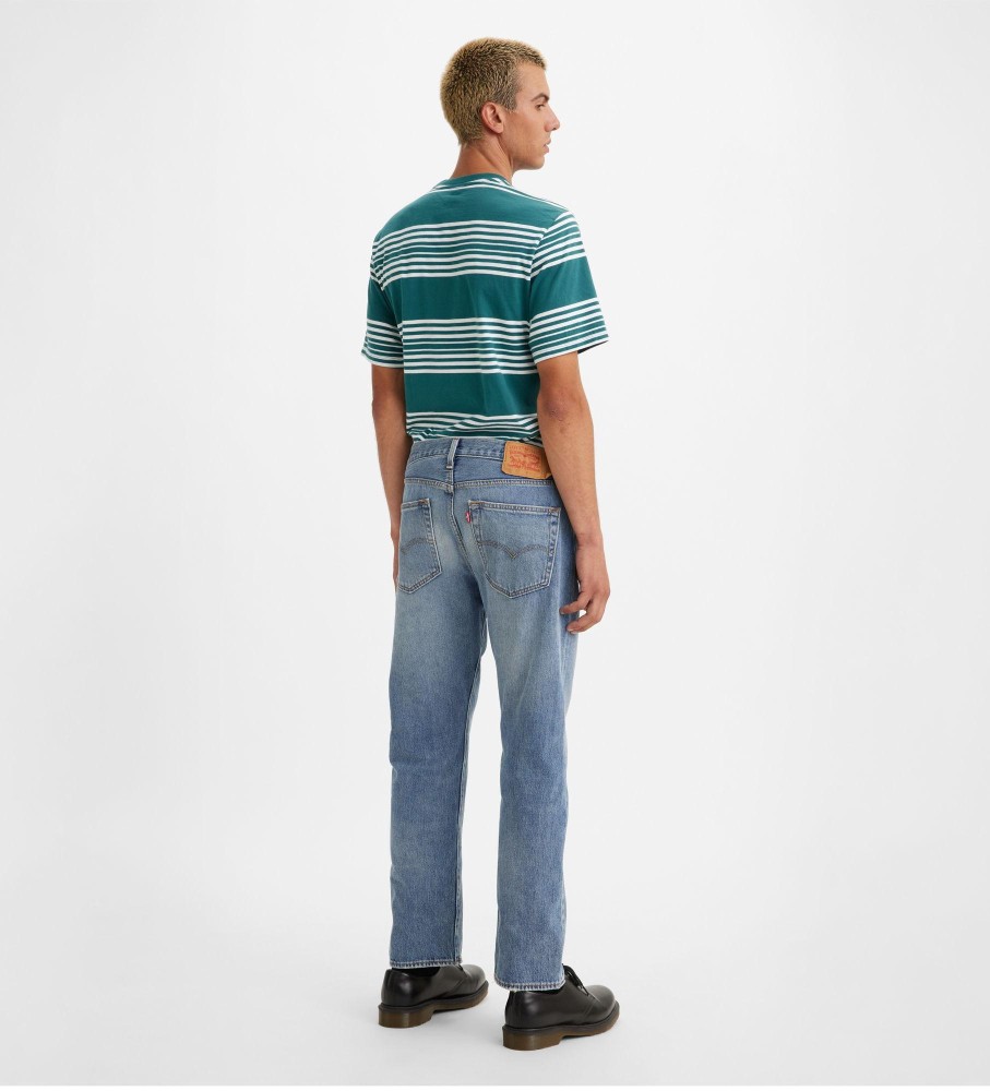 Calça jeans cropped Levi's 501' 93 azul