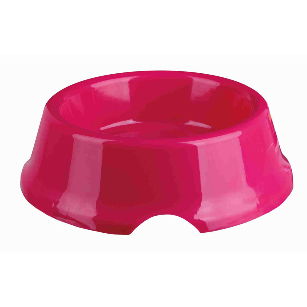 Gamelle en plastique 0,5l ø 14 cm couleur aléatoire pour chat ou chien