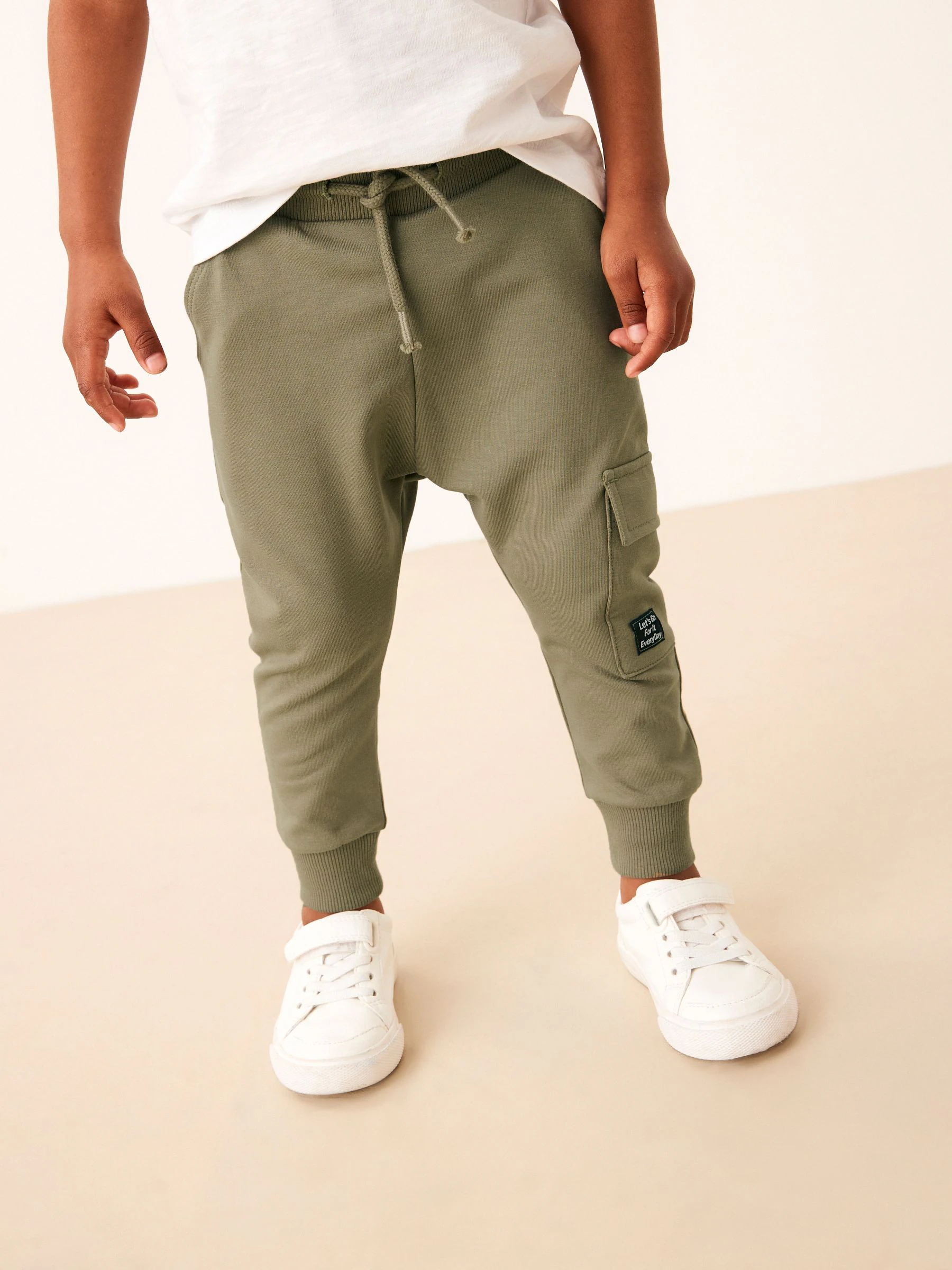 Groen - Skinny utility-joggingbroek (3mnd -7jr)
