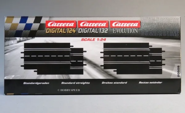 Carrera Toys 20509, 4 stk, 345 mm