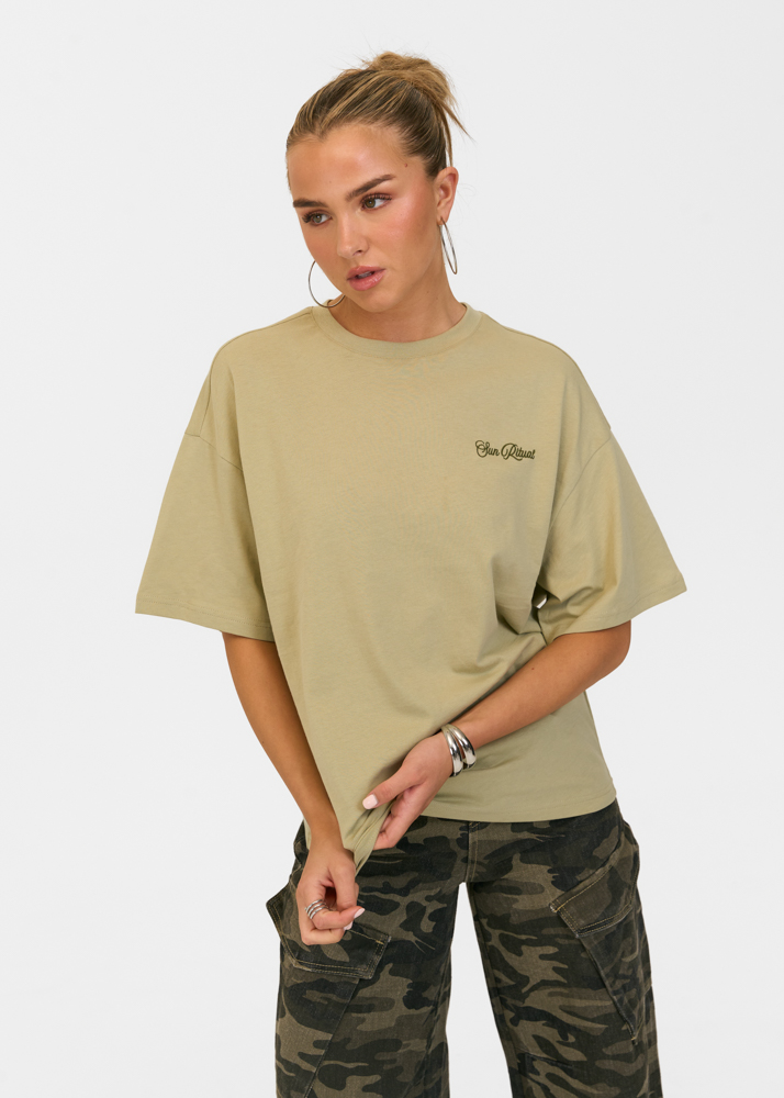 Sun ritual t-shirt groen