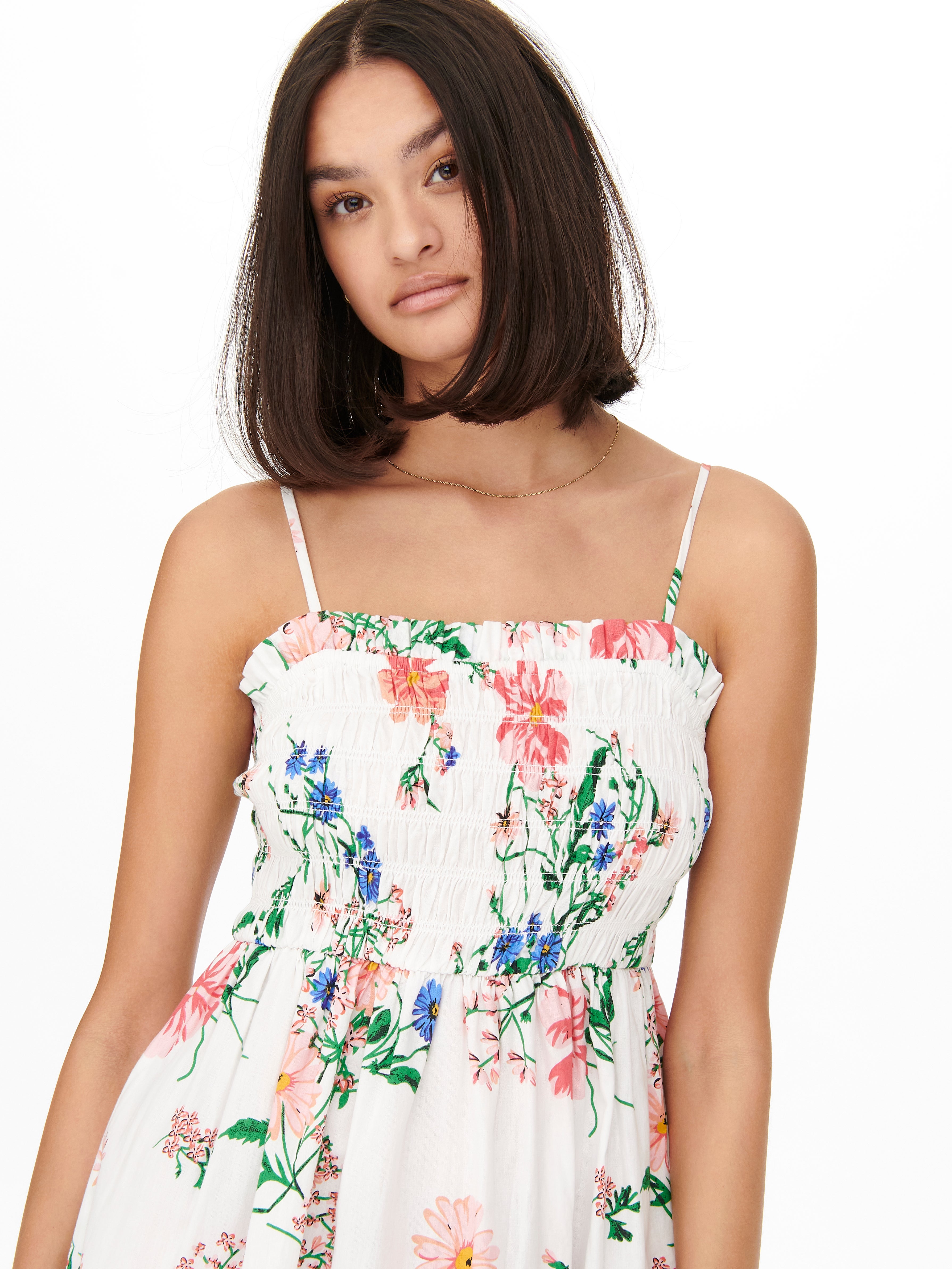 JDYBEA Kittelkleid White