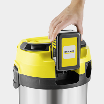 Kärcher 18V nat- en droogzuiger 17L WD3 S (zonder accu)
