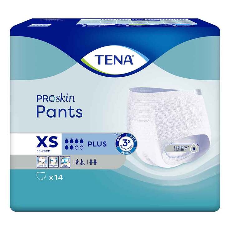 TENA Pants Plus XS bei Inkontinenz, 14 St