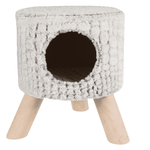 Cama de camurça com estampa de cobra da M-Pets