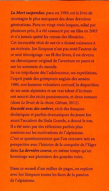 GLENAT - AVENTURES EN PAROI