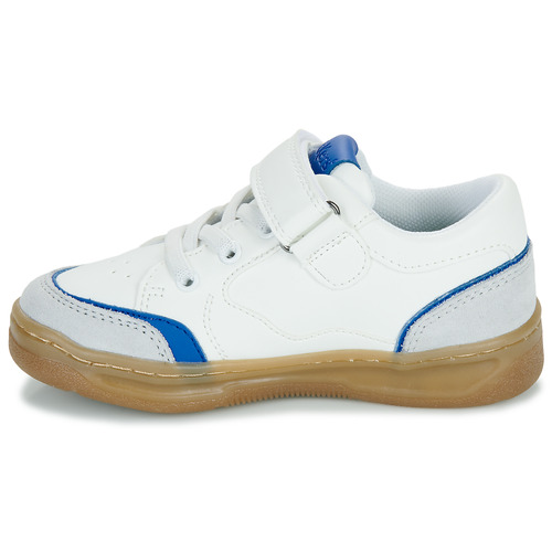 Kickers - KOUIC - Blanc / Gris / Bleu