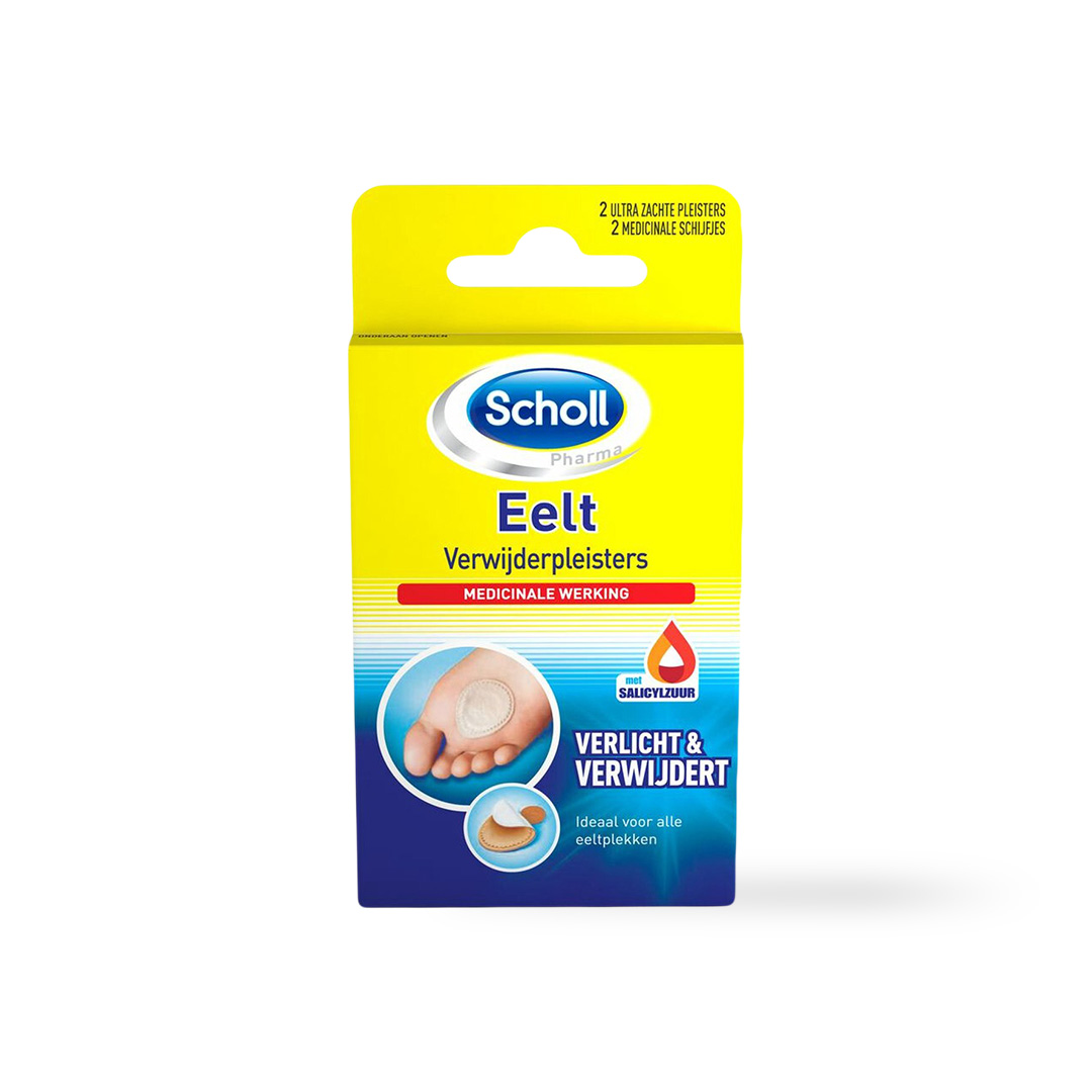 Scholl Eelt Verwijderpleisters (4 stuks)