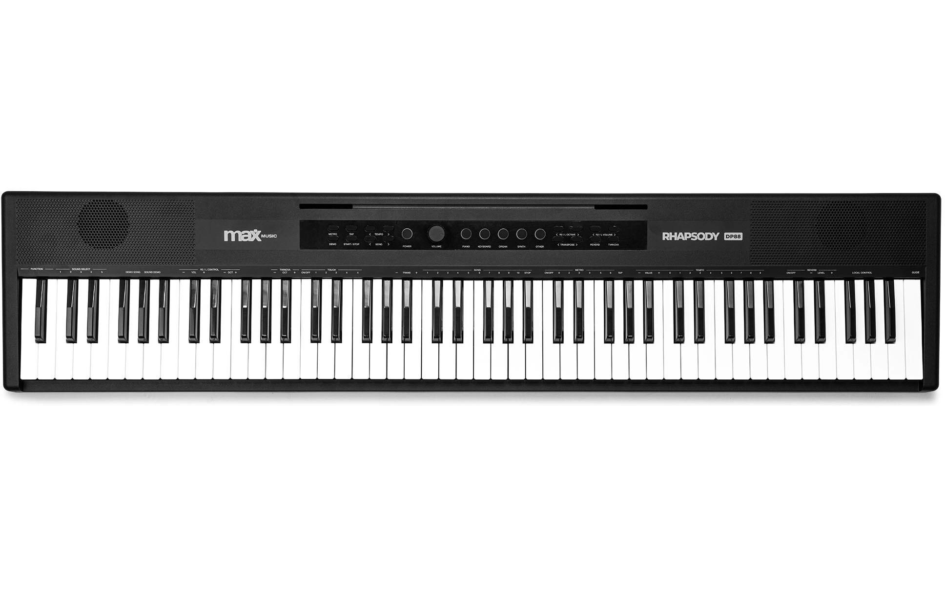 Keyboard RhapsodyDP88P<br>88-Tasten-Keyboard/Digitalpiano in voller Grösse mit Möbelständer