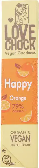 Vegan chocolade 79% happy