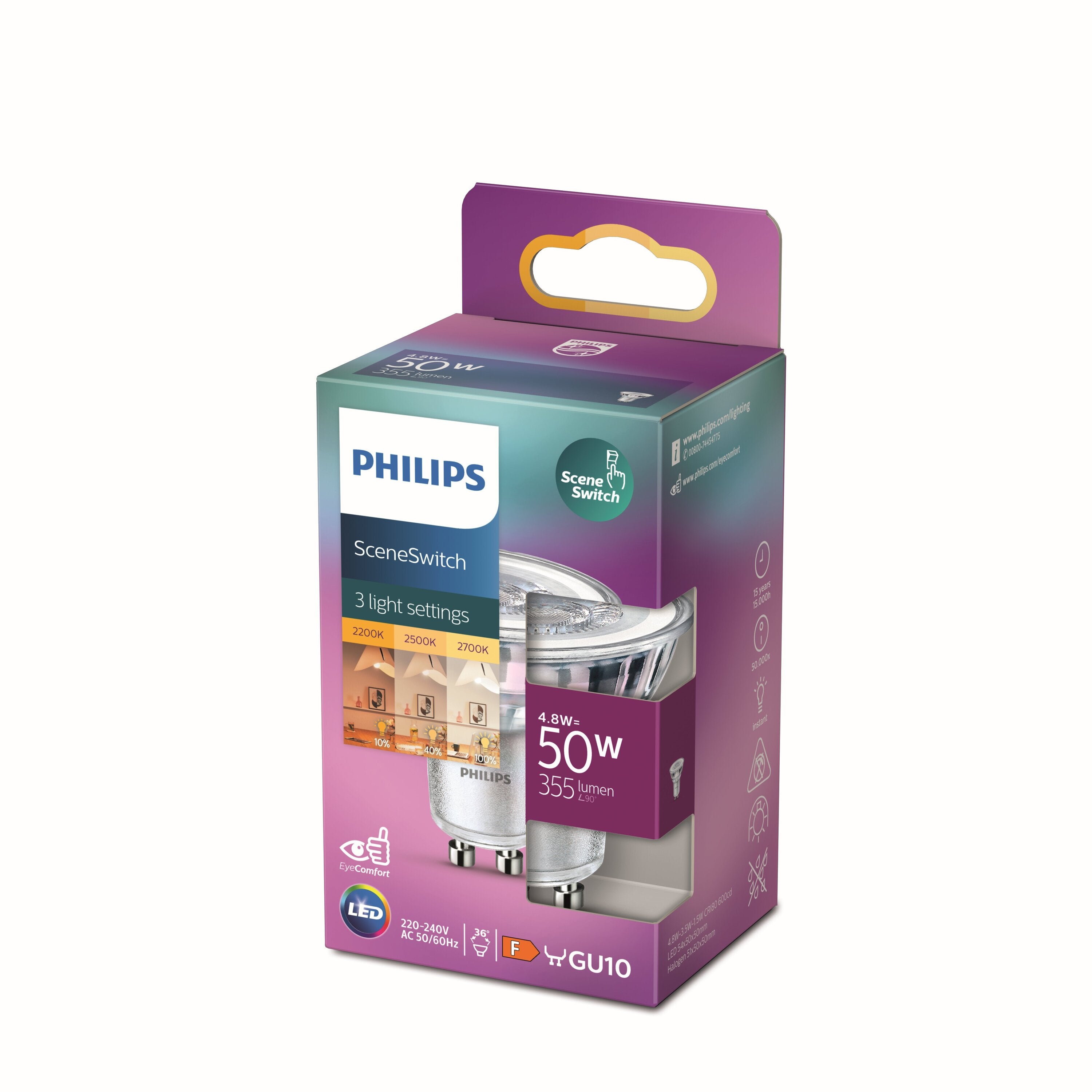 Philips Kosipo Opbouwspot - Philips LED Scene Switch