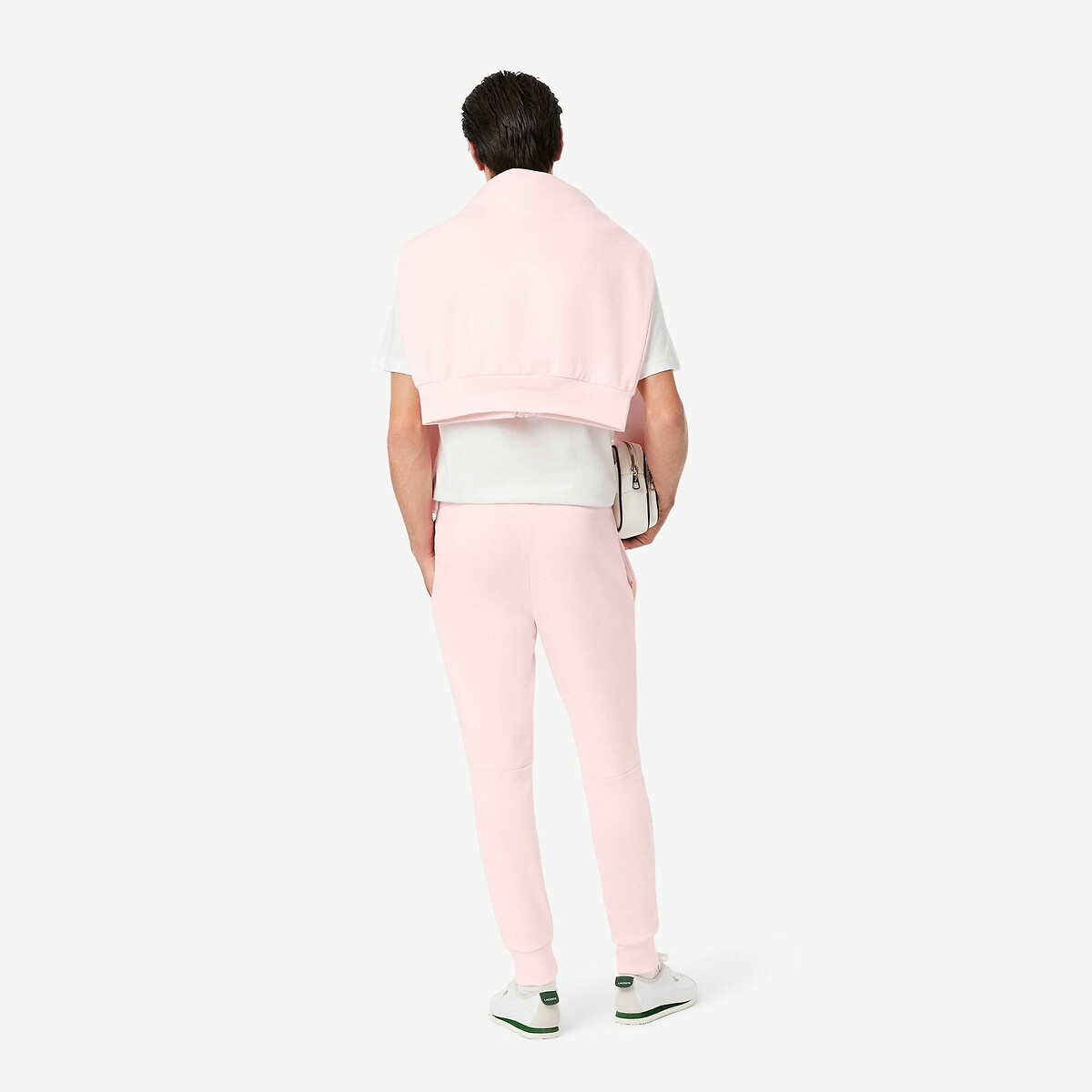 LACOSTE<br>Calças de moletom de algodão