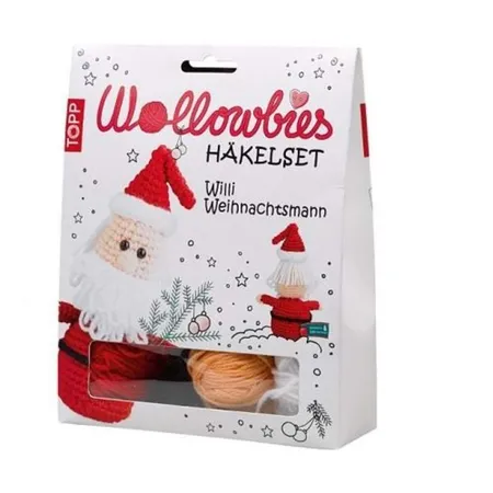 Topp Wollowbies Häkelset Weihnachtsmann