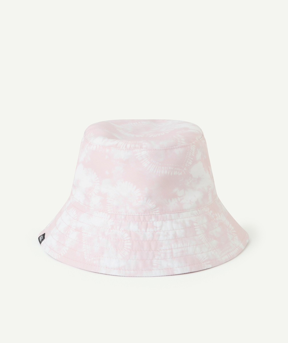 VANSBOB FILLE EN COTON ROSE DÉLAVÉ UNDER THE SUN BUCKET