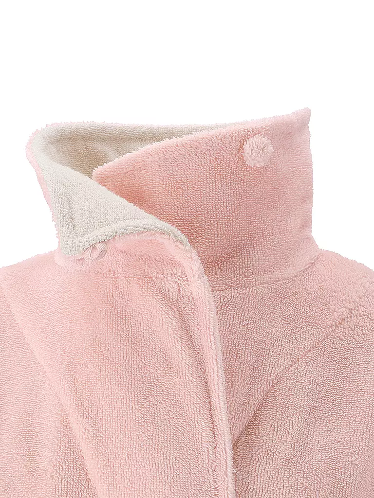 VOSSEN Damen Bademantel ANDORRA Pearl Skin/Ivory rosa