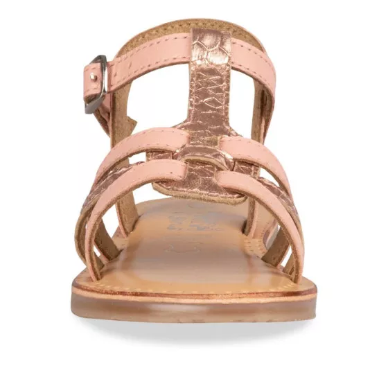 Sandales ROSE NINI & GIRLS CUIR
