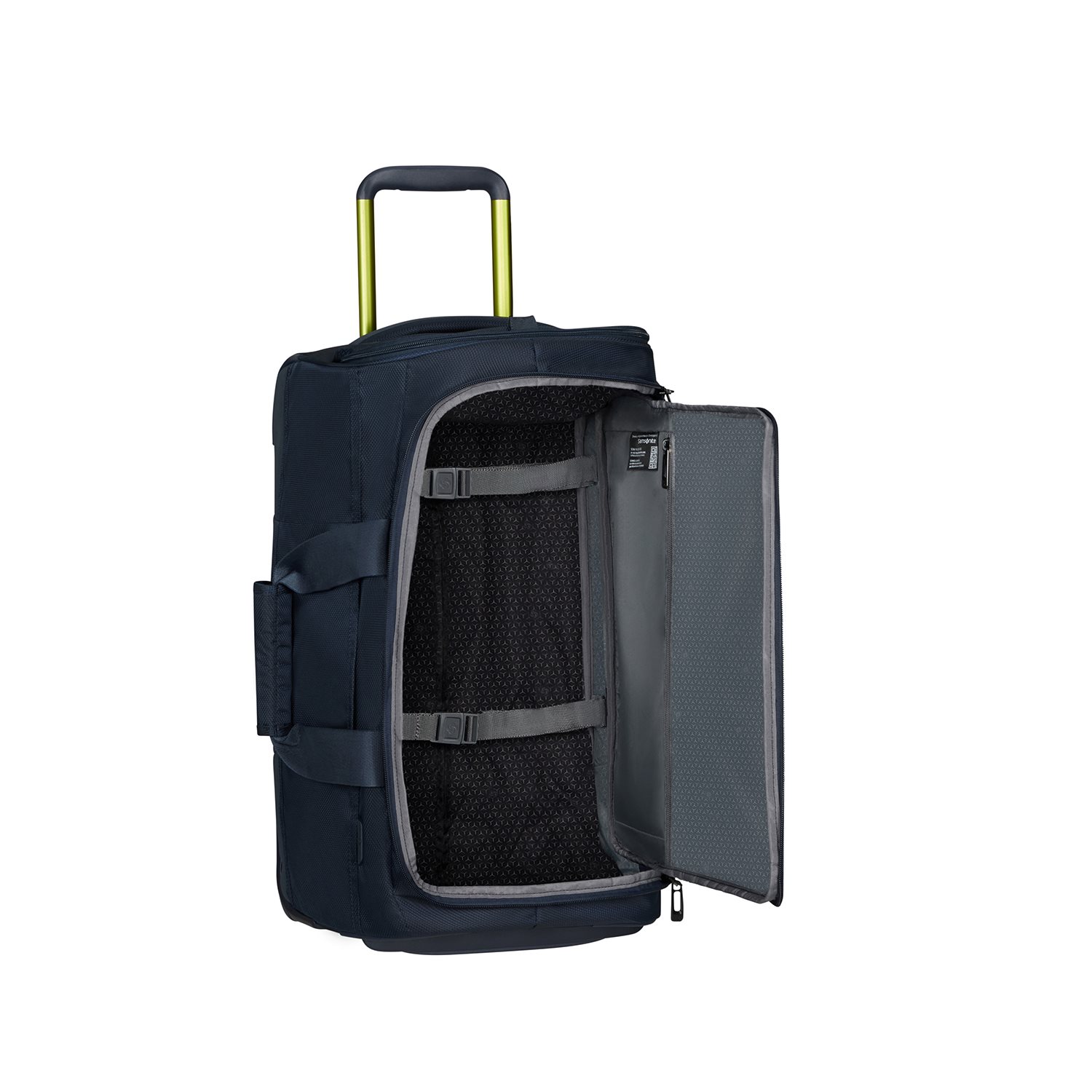 Samsonite Respark Duffle/Wheels 55 midnight blue/lime