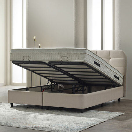 Boxspring met opbergruimte Rondo