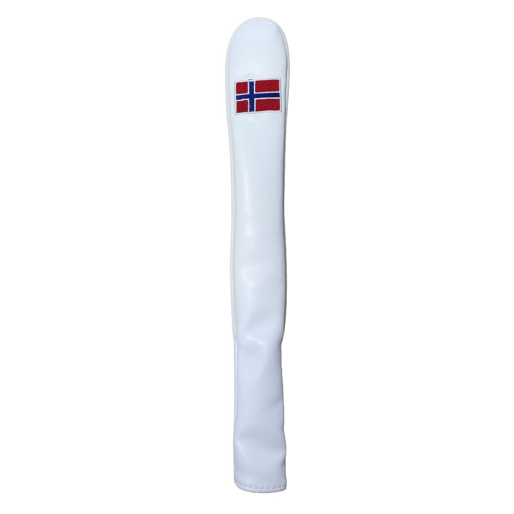Norge Alignment Stick Headcover Hvit