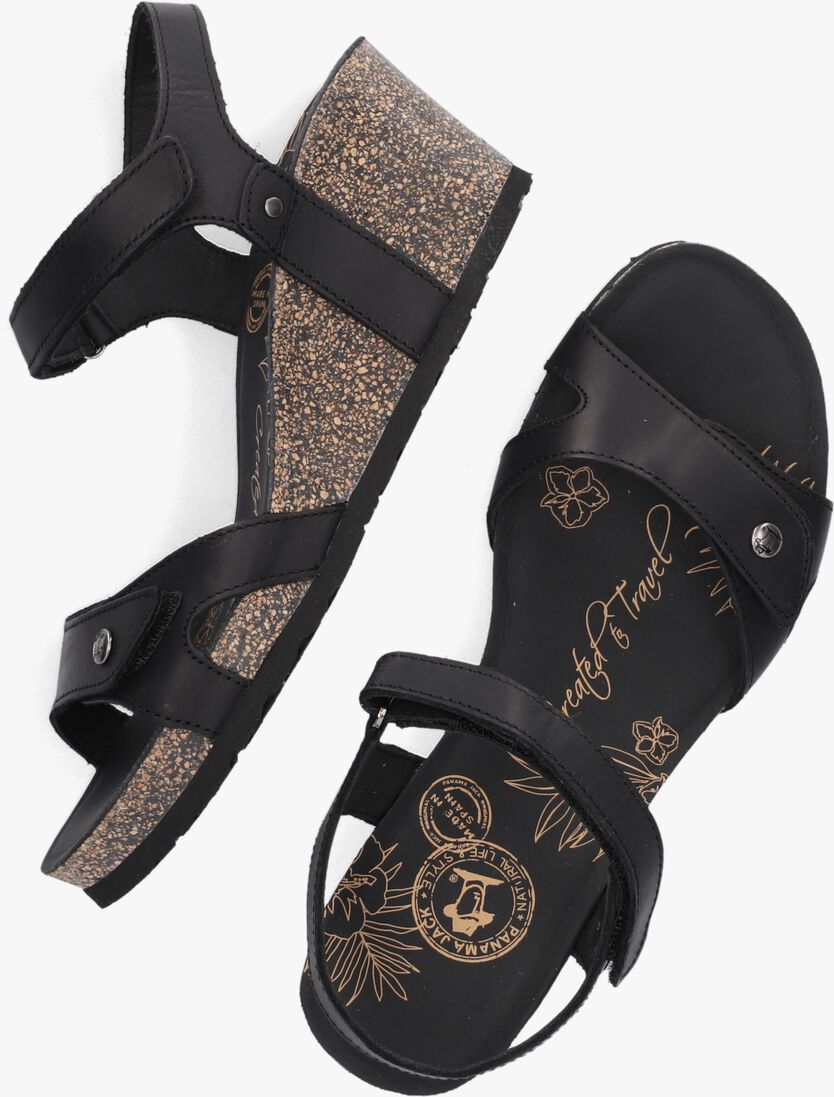 PANAMA JACK zwarte panama jack sandalen julia
