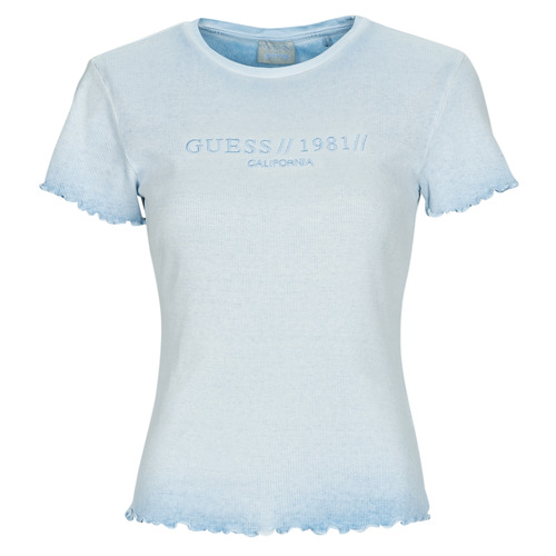 Guess - SS CN EDURNE TEE - Bleu