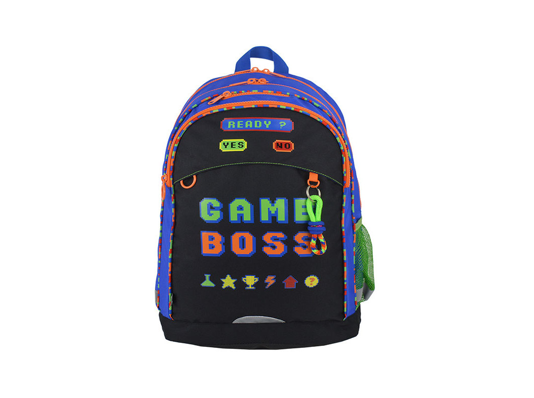 MOCHILA AUCHAN 2 COMPARTIMENTOS GAMER 43X18X30CM
