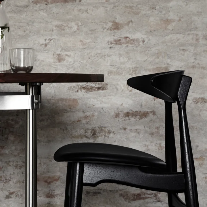 Carl Hansen - CH33T, Buche schwarz lackiert