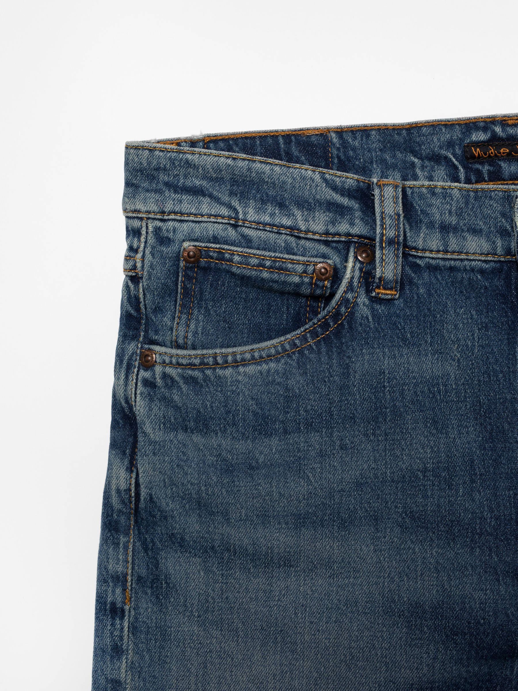 Nudie Jeans slim fit jeans Lean Dean blue delusion