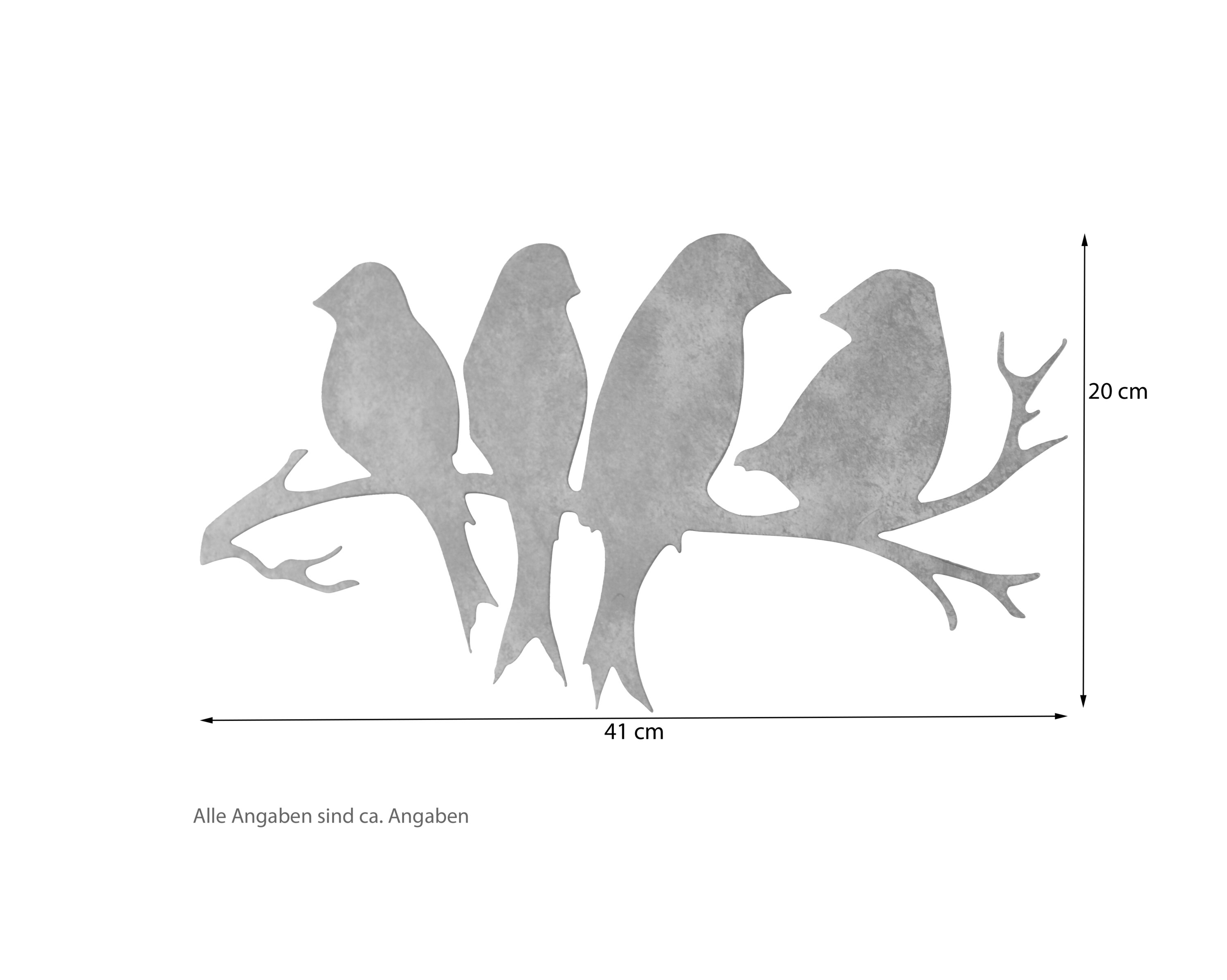 möbel direkt online Wanddekoration Vögel